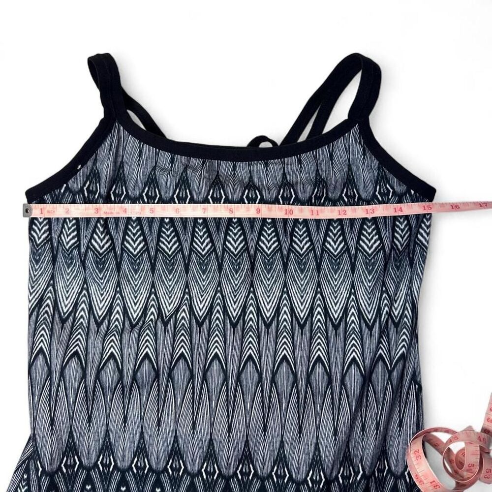 prAna Cora Black & Gray Feather Dress Size S - Picture 4 of 4